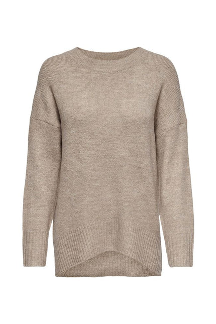 Only Beige Acrylic Sweater