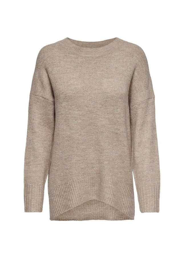 Only Beige Acrylic Sweater