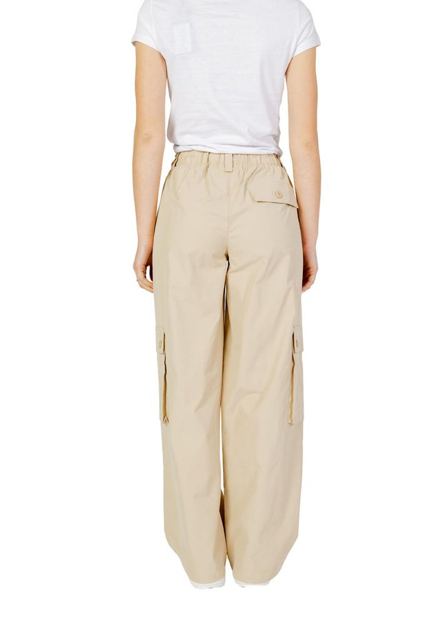 Only Beige Cotton Jeans & Pant