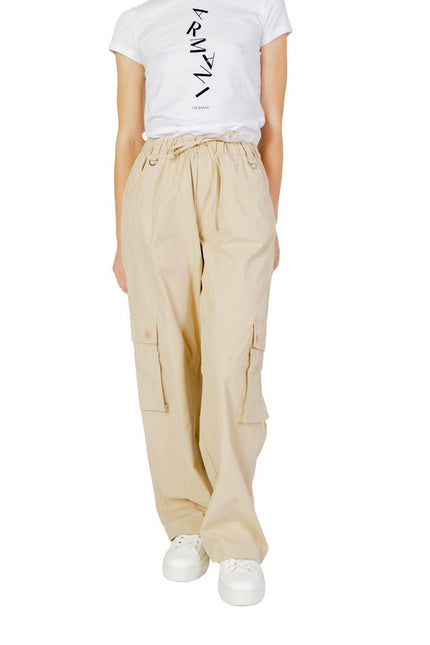 Only Beige Cotton Jeans & Pant