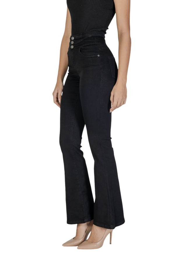 Only Black Cotton Jeans & Pant