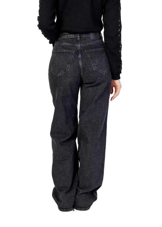 Only Black Cotton Jeans & Pant