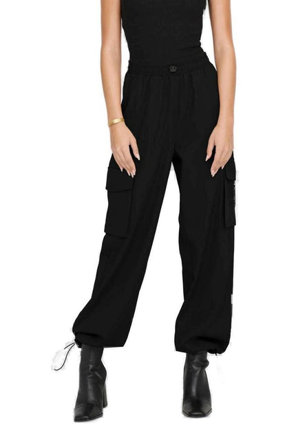 Only Black Cotton Jeans & Pant