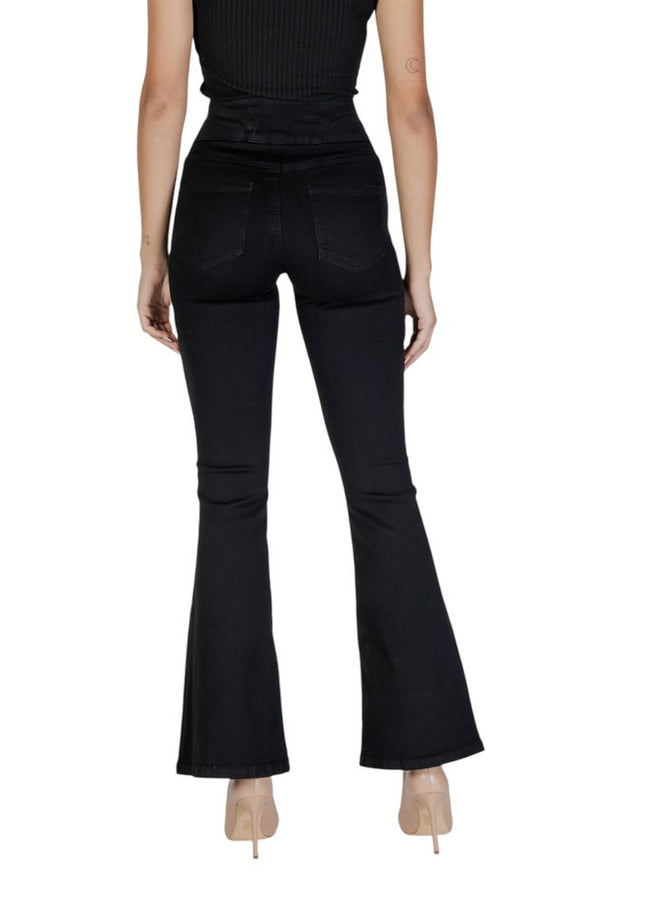 Only Black Cotton Jeans & Pant