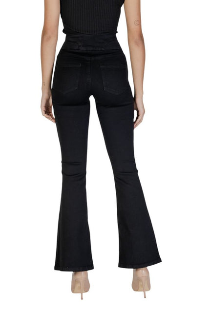 Only Black Cotton Jeans & Pant