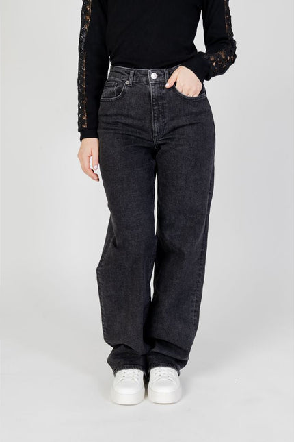 Only Black Cotton Jeans & Pant