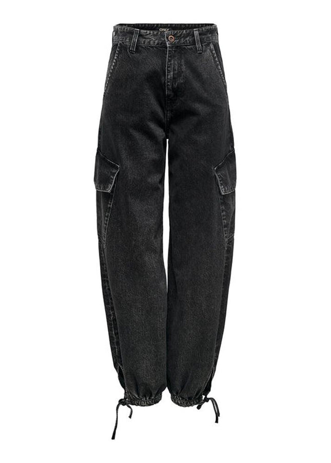 Only Black Cotton Jeans & Pant