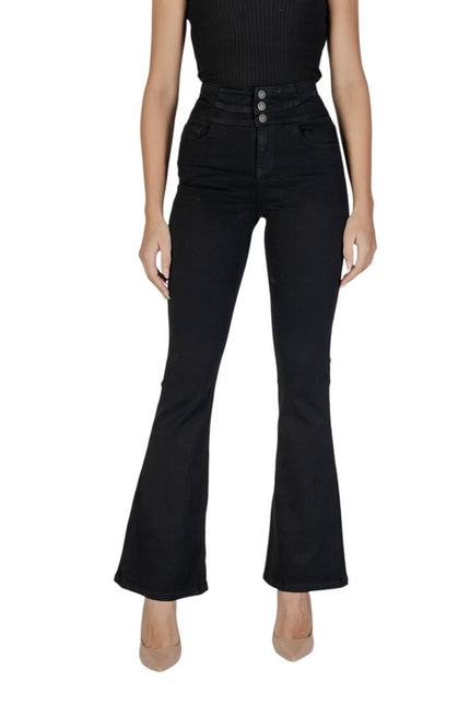 Only Black Cotton Jeans & Pant