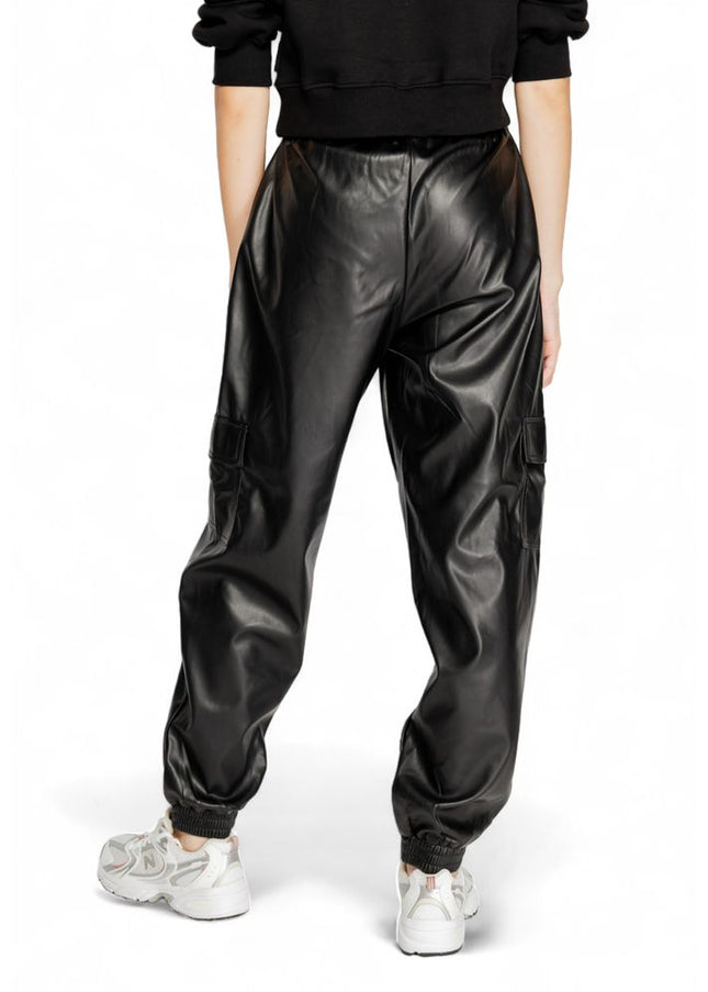 Only Black Polyester Jeans & Pant