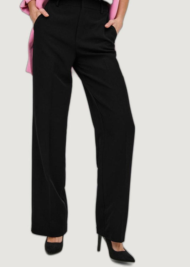 Only Black Polyester Jeans & Pant