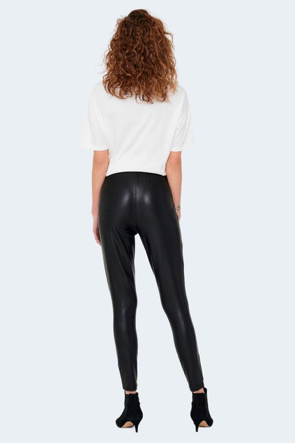 Only Black Polyester Jeans & Pant