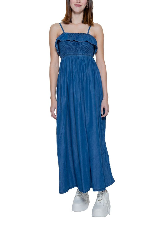 Only Blue Cotton Dress