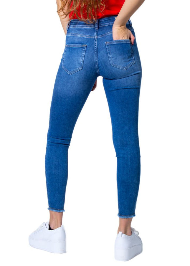 Only Blue Cotton Jeans & Pant