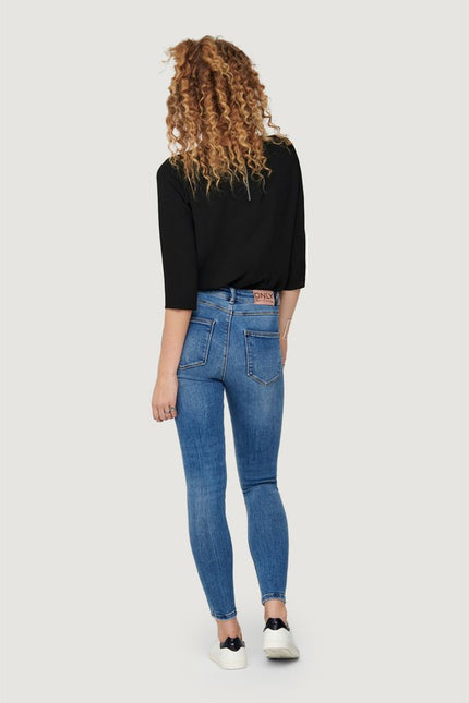 Only Blue Cotton Jeans & Pant