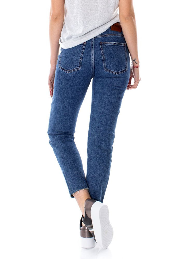 Only Blue Cotton Jeans & Pant