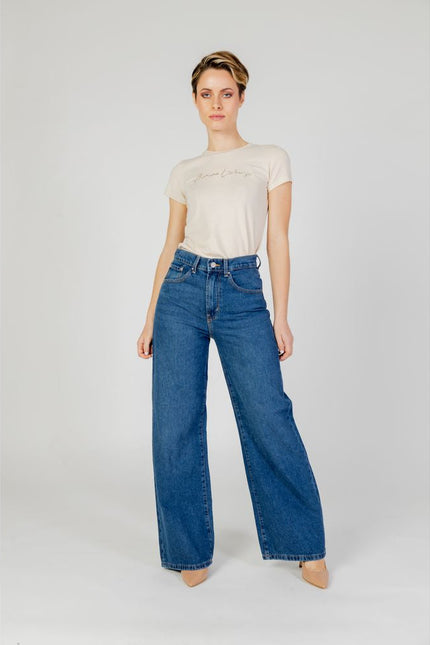 Only Blue Cotton Jeans & Pant