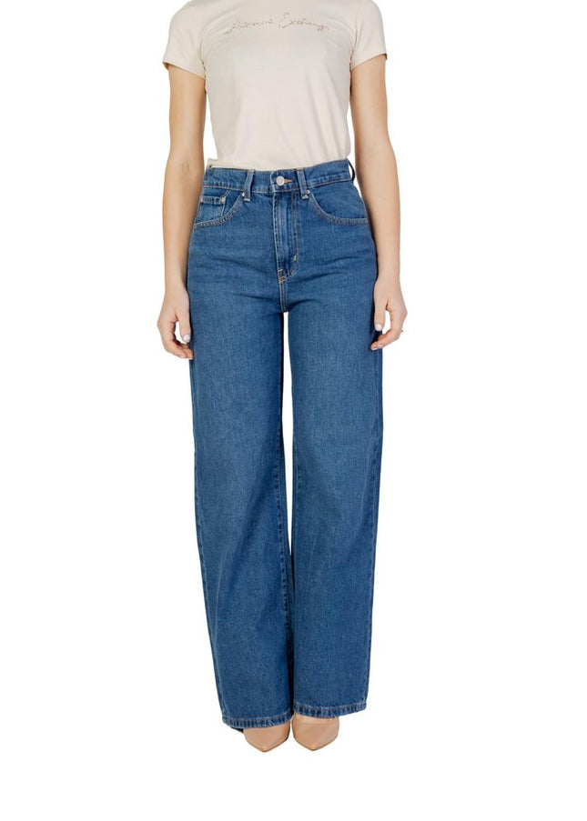 Only Blue Cotton Jeans & Pant