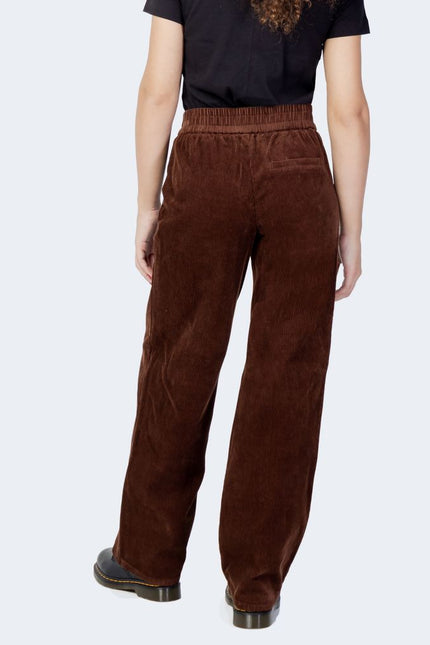 Only Brown Cotton Jeans & Pant