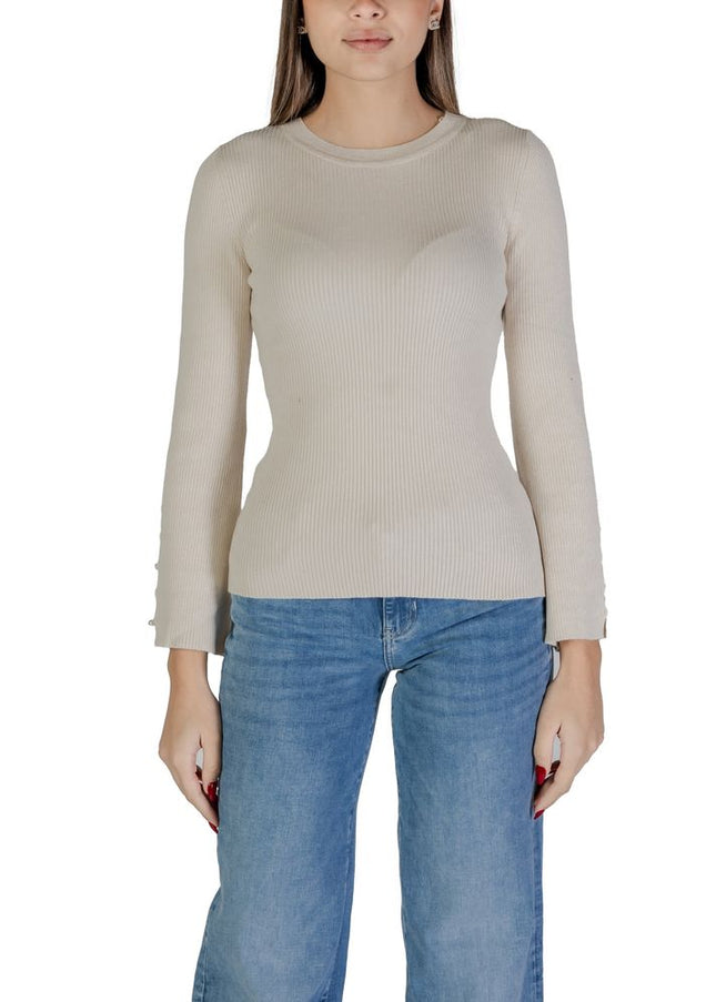 Only Cream Viscose Tops & T-Shirt