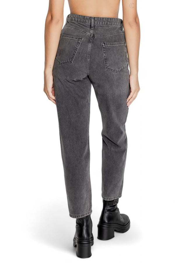 Only Gray Cotton Jeans & Pant