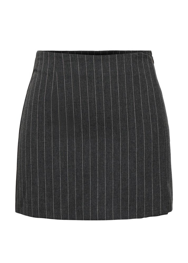 Only Gray Polyester Skirt