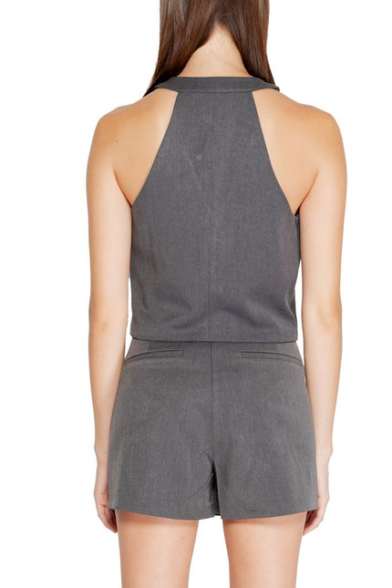 Only Gray Recycled Polyester Vest