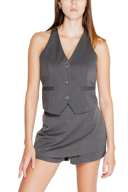 Only Gray Recycled Polyester Vest