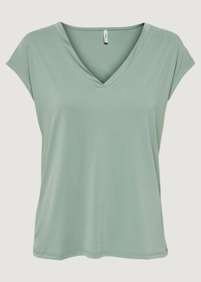 Only Green Tencel Tops & T-Shirt