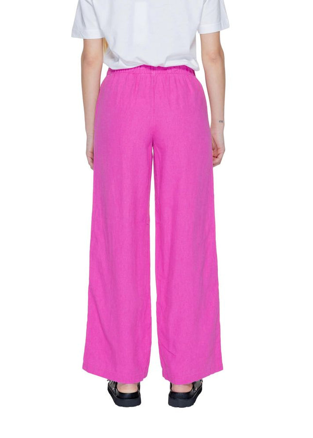 Only Pink Linen Jeans & Pant