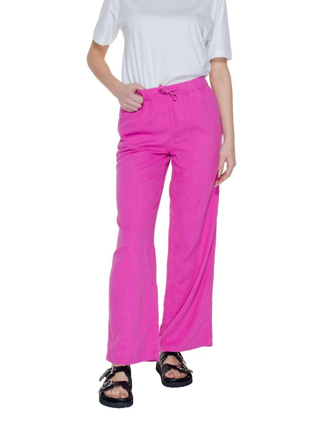 Only Pink Linen Jeans & Pant