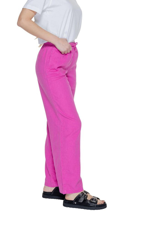 Only Pink Linen Jeans & Pant