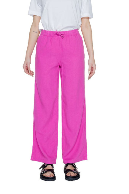 Only Pink Linen Jeans & Pant