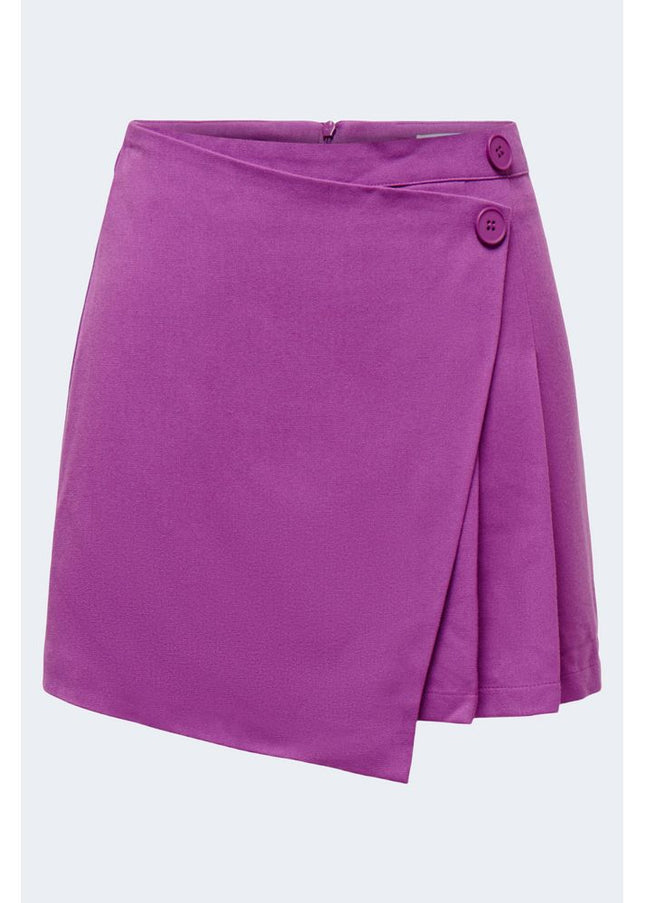 Only Purple Polyester Skirt