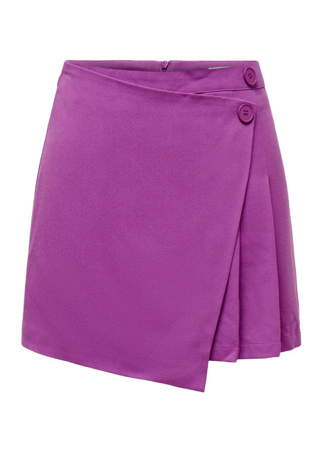 Only Purple Polyester Skirt