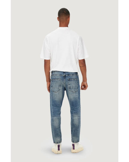 Only & Sons Blue Cotton Jeans & Pant