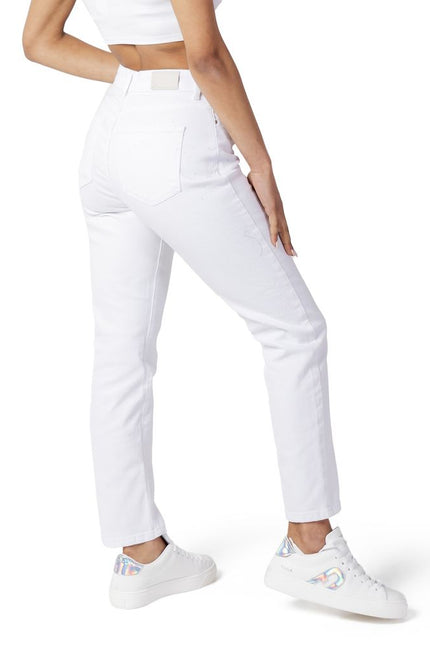 Only White Cotton Jeans & Pant