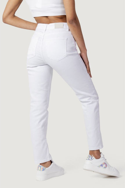 Only White Cotton Jeans & Pant