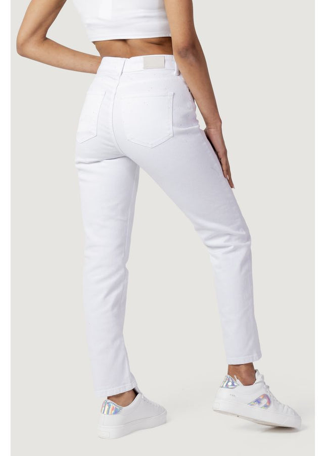 Only White Cotton Jeans & Pant