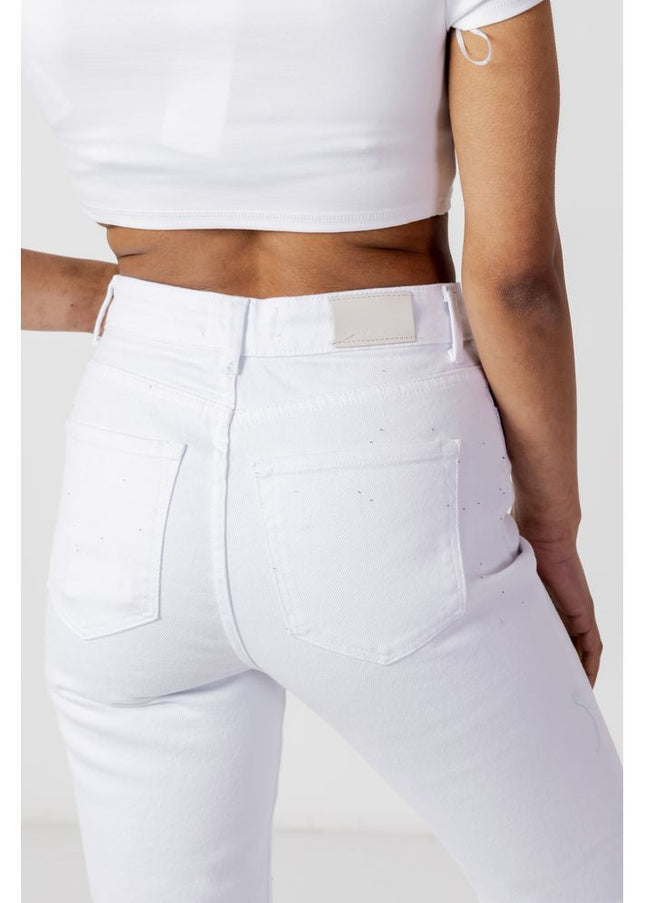 Only White Cotton Jeans & Pant