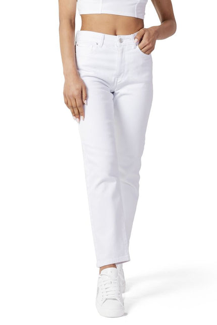 Only White Cotton Jeans & Pant