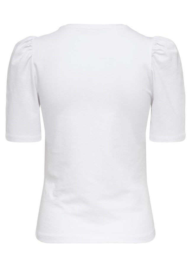 Only White Cotton Tops & T-Shirt