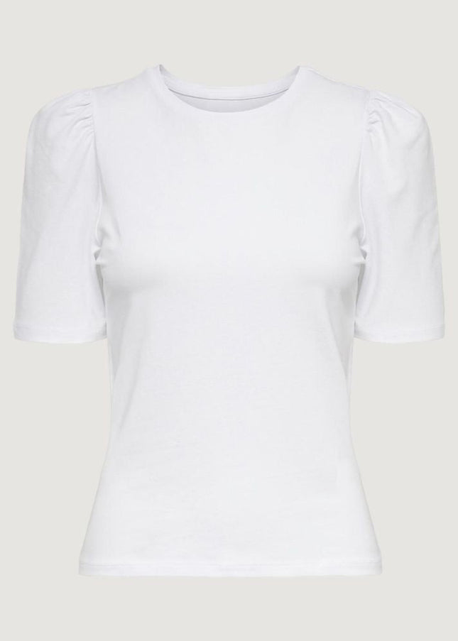 Only White Cotton Tops & T-Shirt