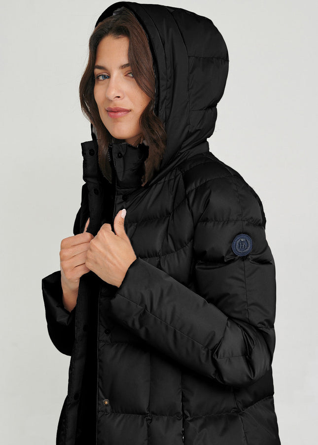 Orly Women Puffer Jacket  BLACK