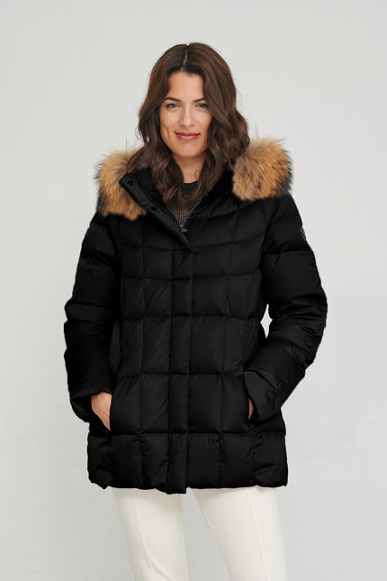 Orly Women Puffer Jacket  BLACK