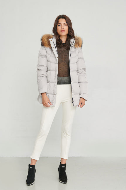 Orly Women Puffer Jacket  PEARL GREY