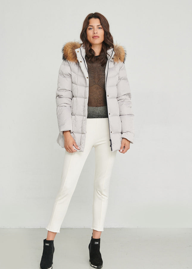 Orly Women Puffer Jacket  PEARL GREY