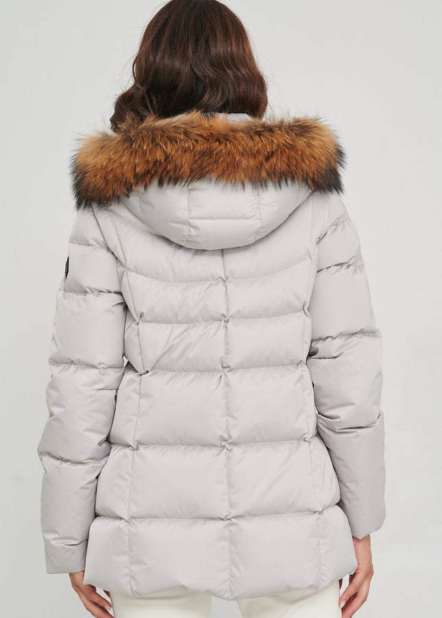 Orly Women Puffer Jacket  PEARL GREY