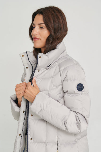 Orly Women Puffer Jacket  PEARL GREY