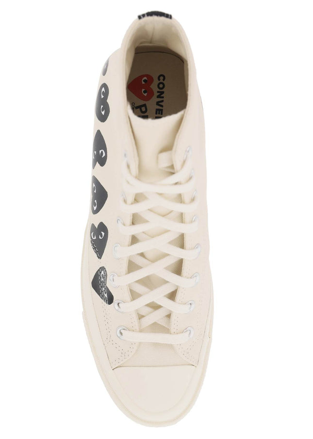 Comme Des Garcons Play Multi Heart Converse X Comme Des Garçons Play Hi-Top Sneakers-Comme Des Garcons Play-8-Mixed colours-Urbanheer