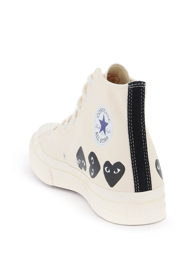 Comme Des Garcons Play Multi Heart Converse X Comme Des Garçons Play Hi-Top Sneakers-Comme Des Garcons Play-8-Mixed colours-Urbanheer